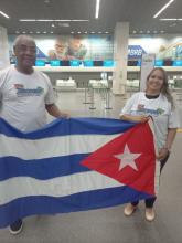 Cubanos residentes en Brasil presentes en el VI Encuentro Regional de Cubanos residentes en América Latina y el Caribe en Venezuela.