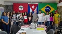 Despiden a grupo de jóvenes brasileños que estudiarán medicina en Cuba
