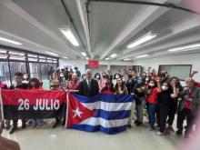 Homenaje por el 69 aniversario de los Asaltos a los Cuarteles Moncada y Carlos Manuel de Céspedes.