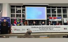 Exigência na Assembleia Legislativa de São Paulo pelo fim do bloqueio contra Cuba.