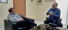 Intercambia Fernando González con alcalde de Belém do Pará. 