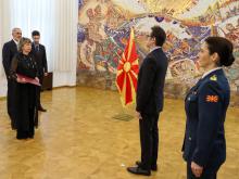 Audiencia de Presentación de Cartas Credenciales de la Embajadora de Cuba en la República de Macedonia del Norte