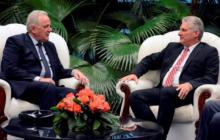 Recibió Díaz-Canel al Comisario de Cooperación Internacional y Desarrollo de la Comisión Europea.