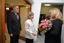 En la tarde del jueves 24 de enero, la  Vicepresidenta de la República de Bulgaria, Excelentísima Señora, Iliana Iotová, asistió a la Recepción por el 60 Aniversario del Triunfo de la Revolución cubana, celebrada en la sede diplomática cubana en la capital búlgara.