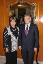 La nueva Embajadora de Cuba en Bulgaria, Caridad Yamira Cueto Milián, sostuvo un  fraternal encuentro en la sede de la Embajada cubana en esta capital, con el Sr. Alexander Paunov, Presidente del Grupo Parlamentario de Amistad con Cuba y Diputado del Partido Socialista Búlgaro.