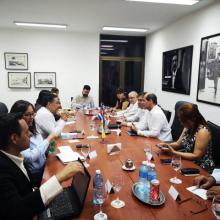 Vicecancilleres de Cuba y Venezuela inician jornada de trabajo en La Habana.