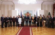 Embajadora de Cuba asiste a ceremonia de condecoración del Embajador de Turquía en Bulgaria.