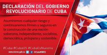 Declaración del Gobierno Revolucionario