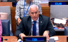 Cuba llama a no ignorar amenaza real que representa la existencia de las armas nucleares.