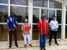 Fidel Castro, présent au Burkina Faso à l'occasion de son 97e anniversaire.