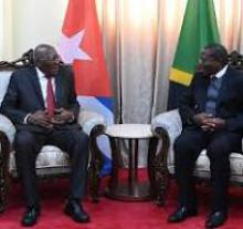 Le vice-président cubain a ratifié la volonté de renforcer les liens avec l'Afrique