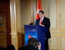 Minister of Foreign Affairs of Cuba, Vienna, Austria.