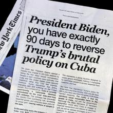 Prensa estadounidense insta a levantar sanciones contra Cuba