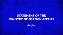  Statement by the Ministry of Foreign Affairs