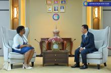 Visita de cortesía al ministro de Industria, Ciencia, Tecnología e Innovación de Cambodia