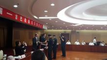 Ceremonia oficial de Donación a Cuba de Dos Canes Detectores de Cuarentena