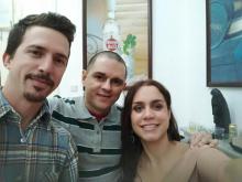 Cubanos residentes en Beijing celebraron el 59 aniversario del triunfo de la Revolución Cubana. 