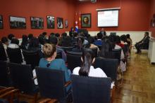 Embajador cubano imparte Conferencia a estudiantes de la Universidad de Asuntos Exteriores de China