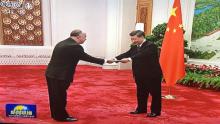Embajador cubano en China presenta cartas credenciales al presidente Xi Jinping