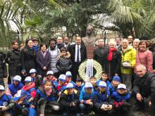 Homenaje en Shanghái a José Martí en el 166 aniversario de su natalicio.