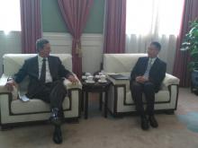 Sostiene Embajador cubano encuentro con el Director General para ALC del Partido Comunista de China 