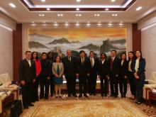 Inicia Ministro de Turismo cubano visita de trabajo a la República Popular China.