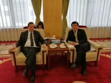 Embajada de Cuba con el Parlamento de China