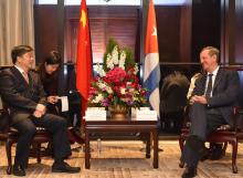 Reafirma gobierno de la provincia Guangdong lazos históricos y de amistad con Cuba.