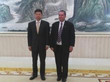 Delegación del Partido es recibida por Song Tao, Jefe del Departamento de Relaciones Internacionales del Comité Central del Partido Comunista de China