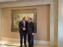 Visita Embajador cubano ciudad china de Taiyuan 