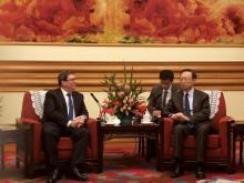 Ratifica China su firme respaldo a Cuba.