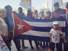 Participa la Embajada cubana en la celebración del Primero de Mayo en Nicosia