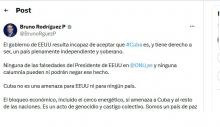 Cuba Bloqueo EEUU Donald Trump