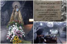Bogotá, 10 may (Prensa Latina) Los miembros de la misión estatal de Cuba en Colombia visitaron hoy la Catedral de Sal, la Primera Maravilla de este país, donde se encuentra una imagen de la Virgen de la Caridad del Cobre..
