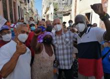 El Héroe de la República de Cuba reconoció que se debe replantear el trabajo en cuanto a códigos de comunicación y métodos de trabajo “pues no vivimos en el mismo mundo”. Foto: Gerardo Hernández Nordelo / Facebook