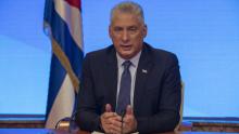 Intervención de Miguel Mario Díaz-Canel Bermúdez, Primer Secretario del Comité Central del Partido Comunista de Cuba y Presidente de la República, en la Sesión del Consejo Supremo Económico Euroasiático, desde el Palacio de la Revolución, el 14 de octubre de 2021, “Año 63 de la Revolución”.