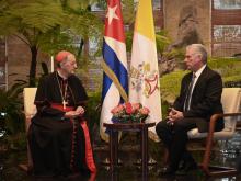 Eminentísimo Cardenal Beniamino Stella en Cuba