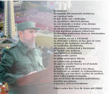 COLETIVO DE LA EMBAJADA DE CUBA EN COSTA RICA FIRMA JURAMENTO DEL CONCEPTO DE REVOLUCIÓN