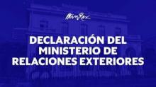 Declaración del Minrex