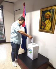 Embajador cubano en Costa Rica, Jorge Rodríguez Hernández