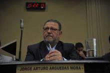 Exdiputado costarricense Jorge Arguedas