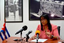 DECLARACION DE LA VICEMINISTRA DE RELACIONES EXTERIORES DE CUBA ANAYANSI RODRÍGUEZ CAMEJO SOBRE AGRESIÓN DE ESTADOS UNIDOS EN IRAK