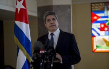 Statements to the press by the director general of the United States of MINREX, Carlos Fernández de Cossío, on the decision of the United States government to include Cuba on the list of states sponsors of terrorism.
