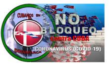 Cubans in Denmark: "No to the Blockade".