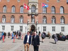 Vice Mayor of Odense, in Denmark, receives Ambassador of Cuba