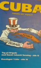 Portada de la Revista Cuba Bladet. Edición de Septiembre 2017