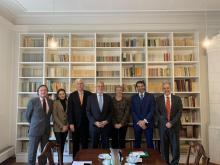 Embajadores de América se reúnen con Directora Ejecutiva de la Fundación EU-LAC