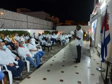 Misión cubana en Djibouti rinde homenaje al Comandante en Jefe. 