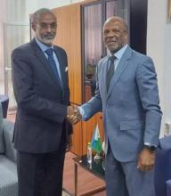Le ministre djiboutien de la Justice a reçu l'ambassadeur de Cuba