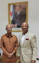Ministro de Salud yibutiano recibe al Embajador de Cuba